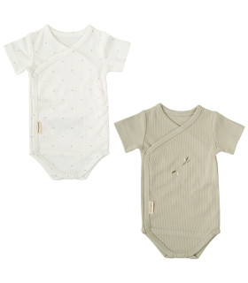Body bebé manga corta pack 2 0-1 Mes Cornelia · Bimbidreams
