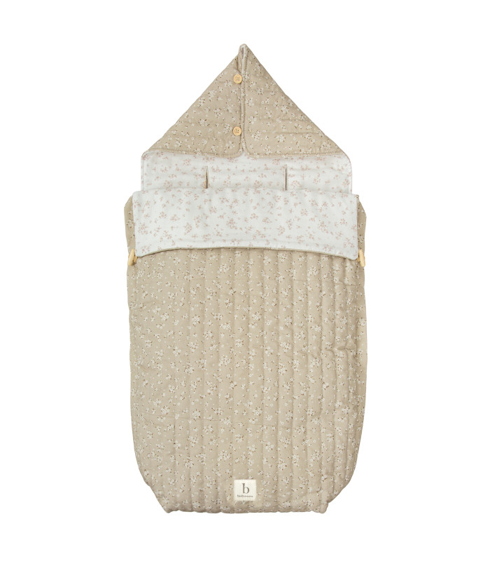 Saco de capazo con capucha Anaïs · Bimbidreams