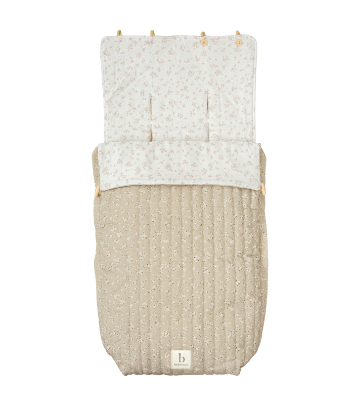 Saco de capazo con capucha Anaïs · Bimbidreams