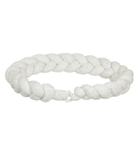 Protector de cuna trenza Anaïs · Bimbidreams