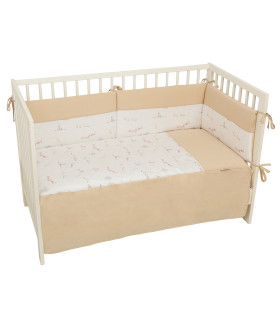 Edredón con protector de cuna Campo · Bimbidreams