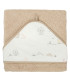 Capa de baño bebé estampada Campo Lino · Bimbidreams