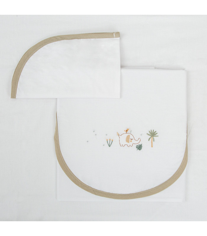 Sábanas Microlina Palm Cuna · Bimbidreams