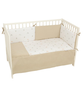 Edredón con protector de cuna Palm · Bimbidreams