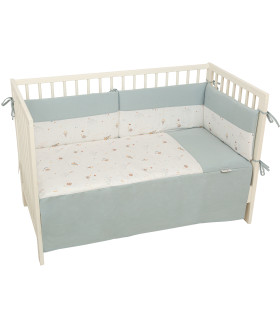 Edredón con protector de cuna Orbit · Bimbidreams