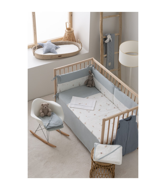 Funda nórdica cuna + Funda almohada Orbit · Bimbidreams