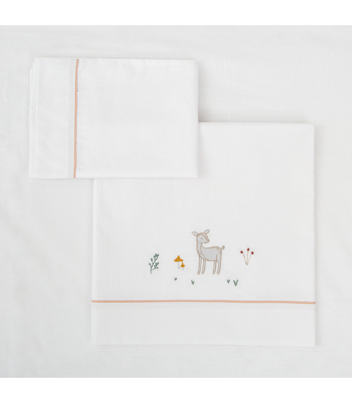 Sábanas Algodón Deer Minicuna · Bimbidreams