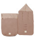 Saco de capazo con capucha Veneto Terracota · Bimbidreams