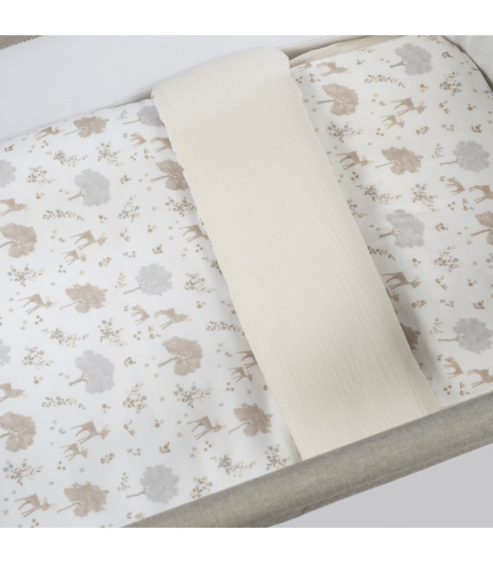 Edredón minicuna 90x50 Nara con bajera y almohada | Pasito