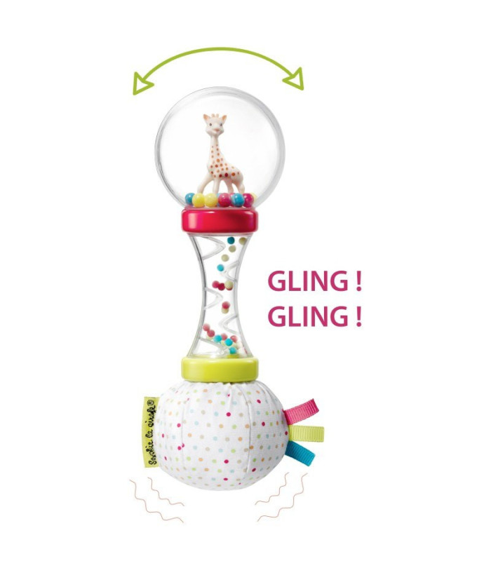 Sonajero Maracas Sophie la girafe · Sonajero bebé | Nenelandia