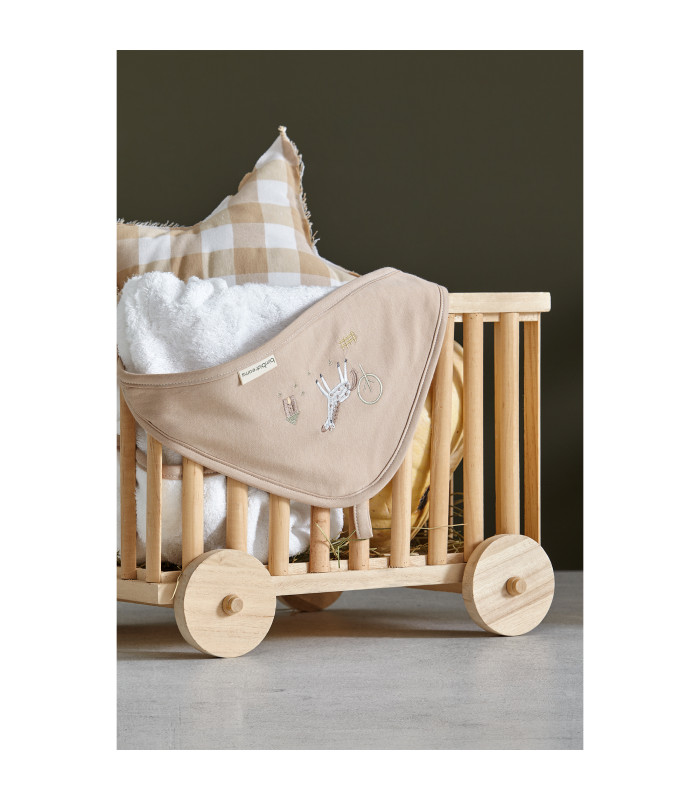 Capa de baño bebé bordada Farm · Bimbidreams
