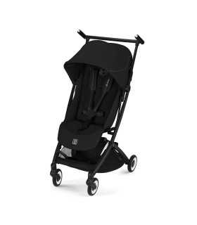 Cybex Libelle Magic Black, silla de paseo ultracompacta de 6 kg