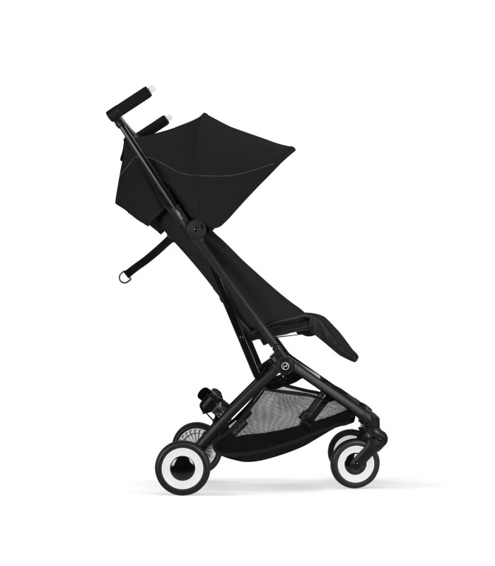 Cybex Libelle Magic Black, silla de paseo ligera, vista lateral