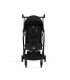 Cybex Libelle Magic Black, silla de paseo ligera, vista frontal
