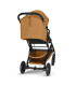 Cybex Beezy Cinnamon Yellow, silla de paseo compacta, vista trasera