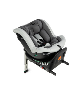 Silla de coche Be Cool Saturn 2 i-Size 40-150 cm giratoria 360 color Be Smoke, disponible en Madrid