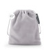Bolsa de terciopelo gris del Vigilabebés Kinderkraft Niteeye Travel para llevarlo de viaje