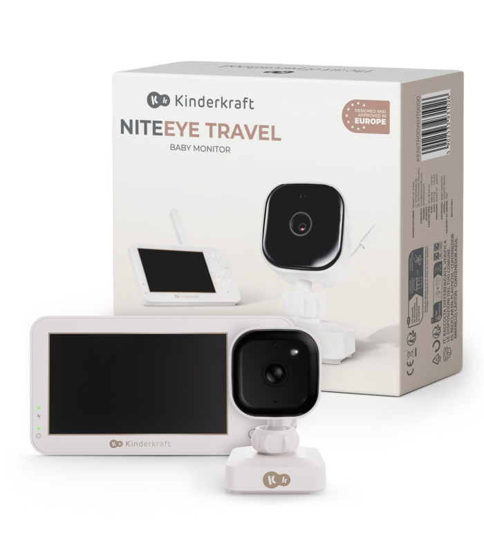 Vigilabebés Kinderkraft Niteeye Travel con cámara, monitor y su caja original