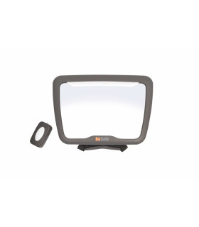 Espejo de coche para bebé BeSafe Baby Mirror XL² con luz LED y mando a distancia