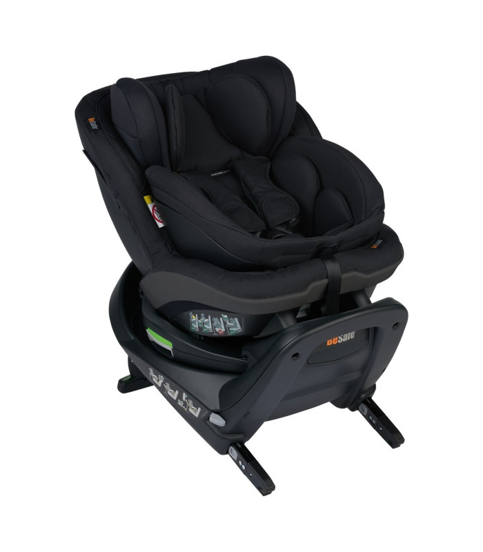 BeSafe iZi Turn B i-Size Fresh Black Cab, silla de coche giratoria 360° desde el nacimiento, en Madrid