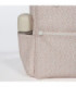 Mochila maternidad Maison Tender estampado Flores detalle de bolsillos y cremalleras