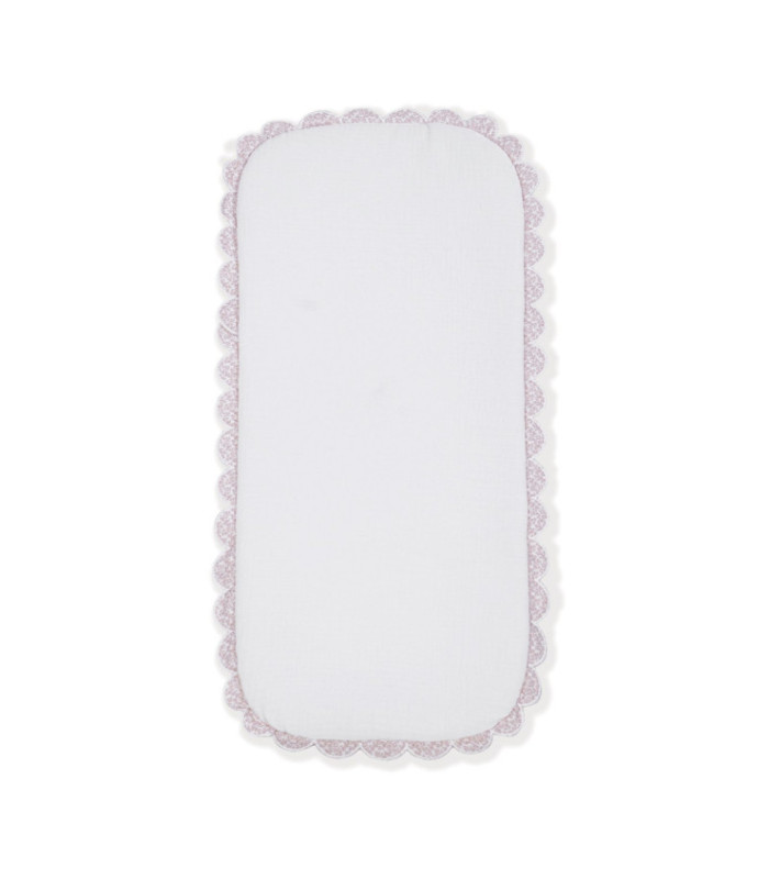 Saco de capazo Maison Tender estampado Flores y su colchoneta