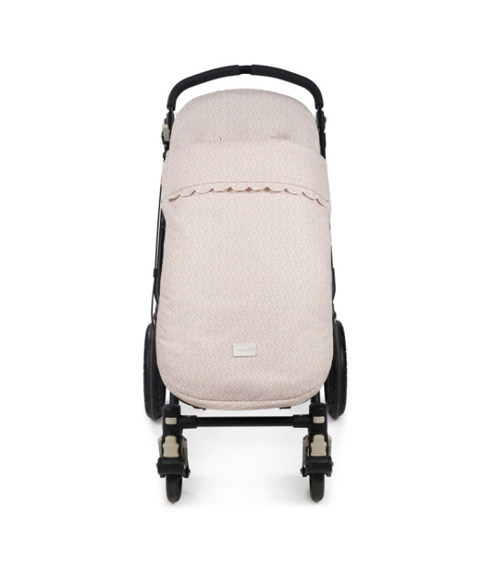 Saco de silla de paseo entretiempo Maison Tender de Pasito a Pasito estampado Flores disponible en Madrid