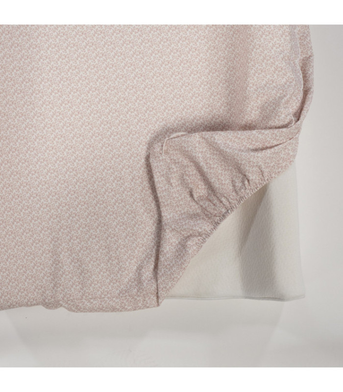 Cambiador para cómoda Maison Tender estampado Flores detalle de la funda impermeable