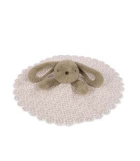 Doudou conejito Maison Tender de Pasito a Pasito estampado Flores disponible en Madrid