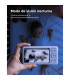 Visión nocturna del Momcozy BM01: bebé dormido visto en el monitor
