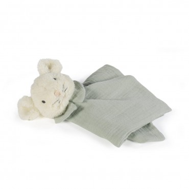 Doudou Ratoncito Poppy Musgo 32X32 cm