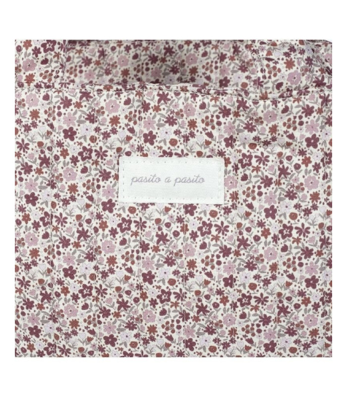 Bolsa Canastilla Cherry Flores