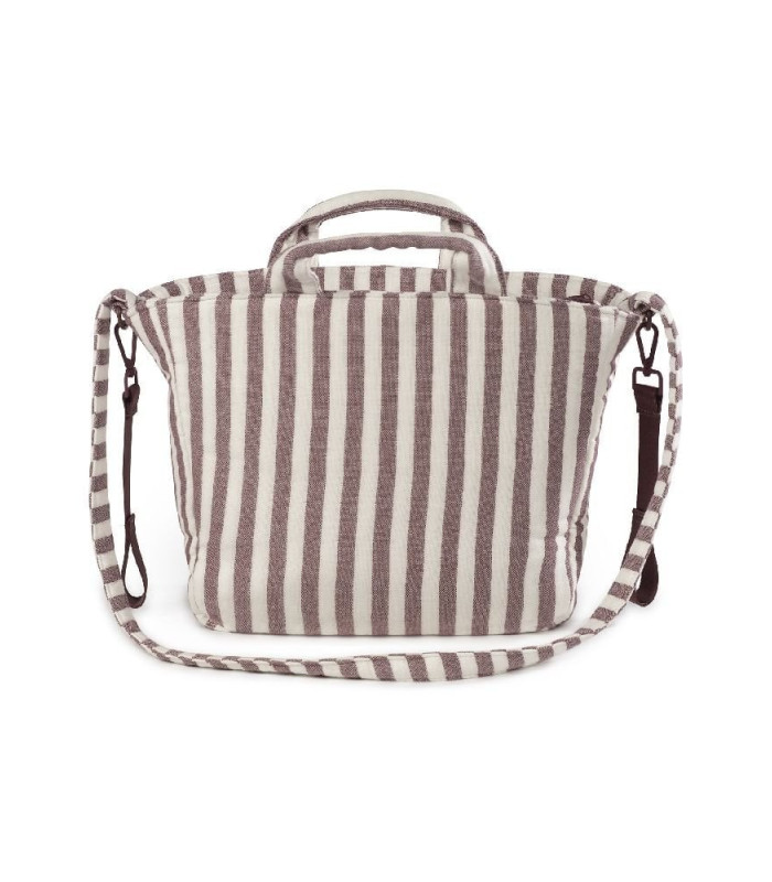 Bolsa Canastilla Cherry Rayas