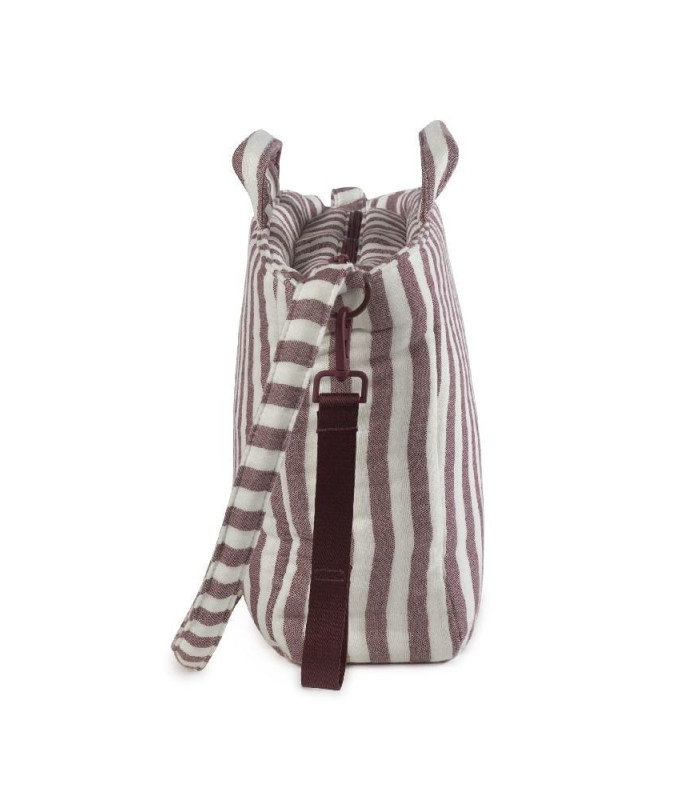 Bolsa Canastilla Cherry Rayas