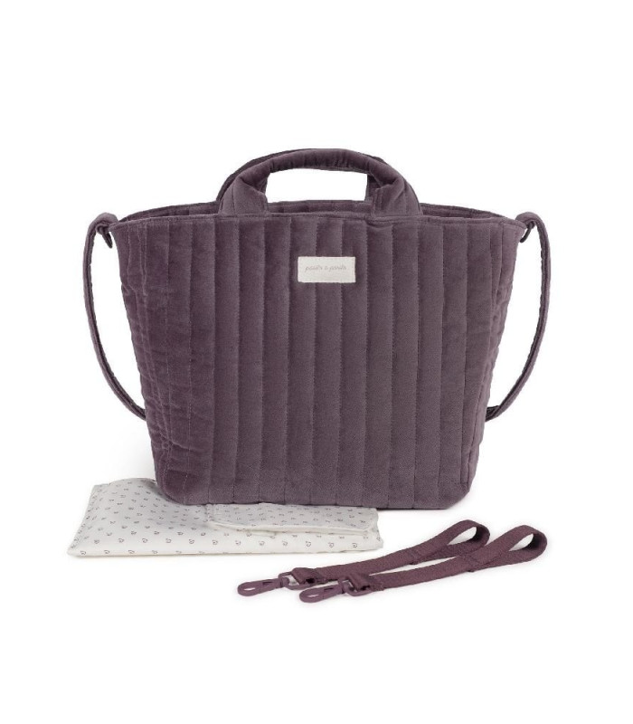 Bolsa Canastilla Cherry Velvet