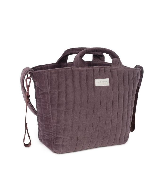 Bolsa Canastilla Cherry Velvet