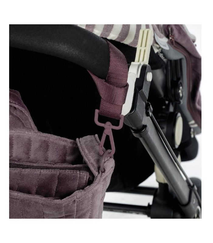 Bolsa Canastilla Cherry Velvet