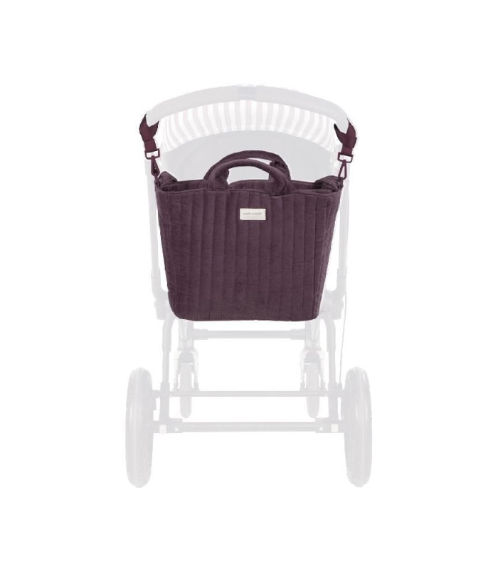 Bolsa Canastilla Cherry Velvet