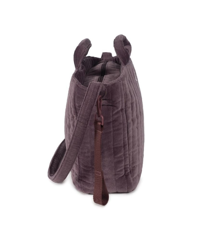 Bolsa Canastilla Cherry Velvet