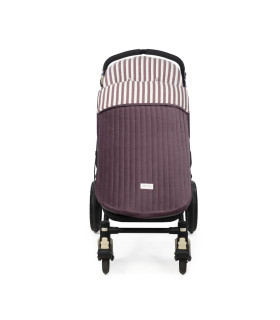 Saco Silla Invierno Cherry Rayas