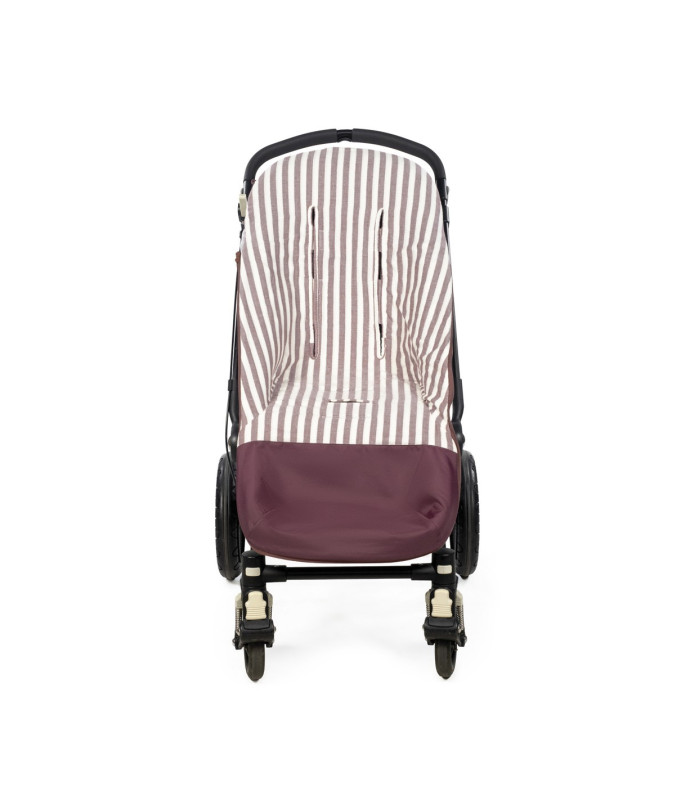Saco Silla Invierno Cherry Rayas