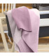 Manta Uppababy de punto rosa