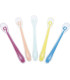 Lote de 5 cucharas de silicona, multicolor