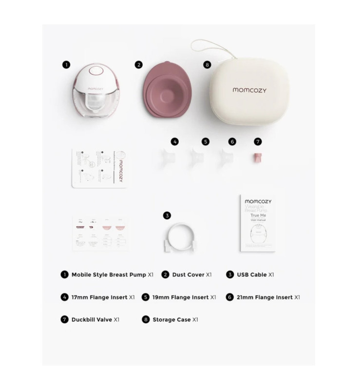 Momcozy M6 — Sacaleches doble portátil