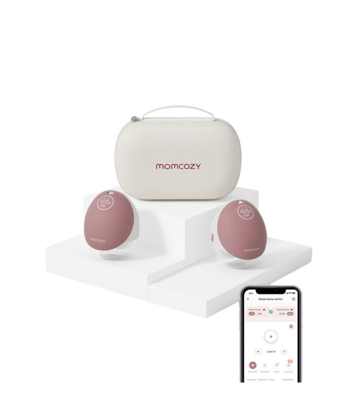 Momcozy M9 — Sacaleches doble con app
