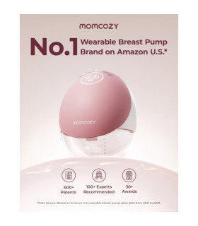 Momcozy M9 — Sacaleches doble con app