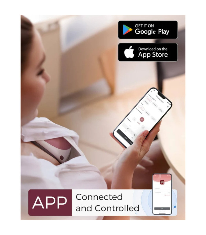 Momcozy M9 — Sacaleches doble con app
