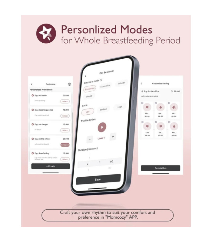 Momcozy M9 — Sacaleches individual