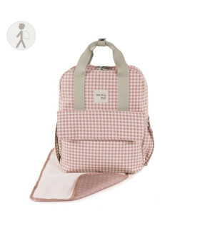 Mochila Love Vichy Walking Mum porta-pañales