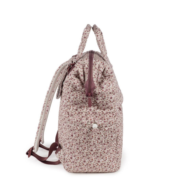 Mochila Pañalera Cherry Flores · Pasito